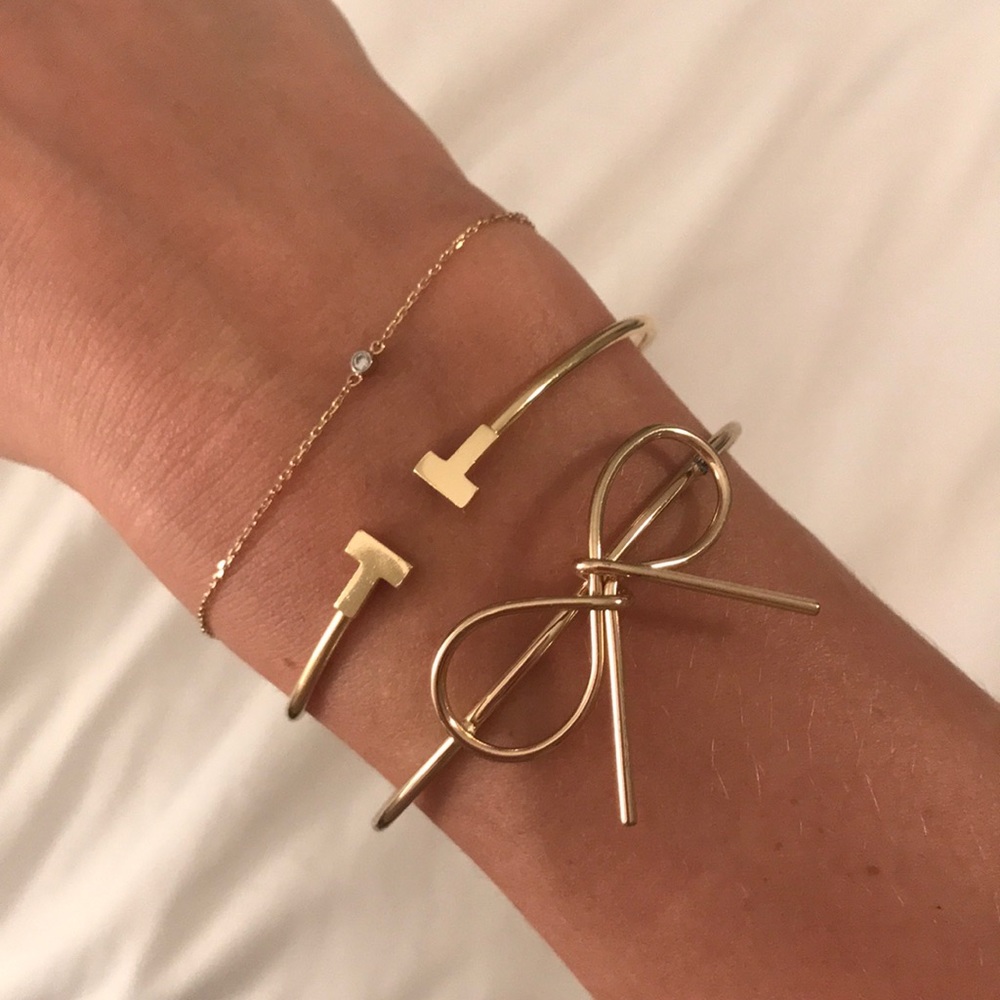 Kate Spade bow bangle (worn 1-2x)